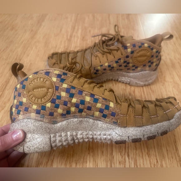 Nike Free Crater Woven Lace Trail Moc N7 Wheat Tan Womens Size 9 DM3256-700 - Picture 4 of 5